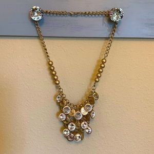 Premier Designs Bombshell 15” gold necklace